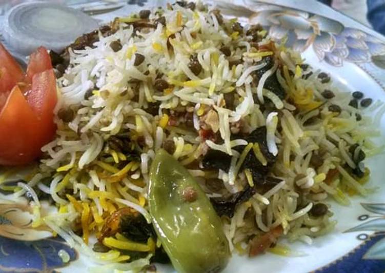 Recipe of Speedy Qeema masoor pulao my favorite 😍 #cookpad