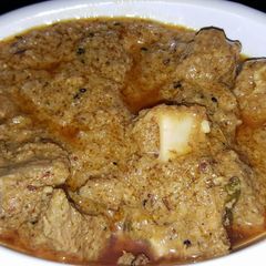A picture of Achari Gosht.