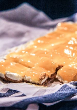 Zdjęcie przepisu Ciasto z lemon curd.