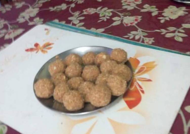 How to Make Any-night-of-the-week Almond sesame peanut laddu with jaggery