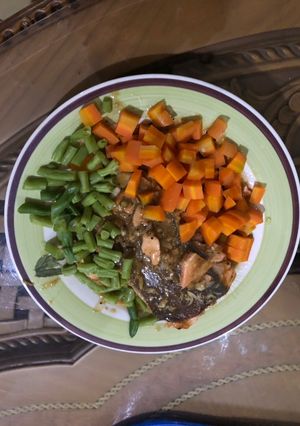 Foto resep Salmon madu kecap soyu