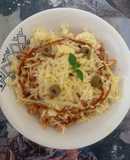 Pasta con salsa de tomate