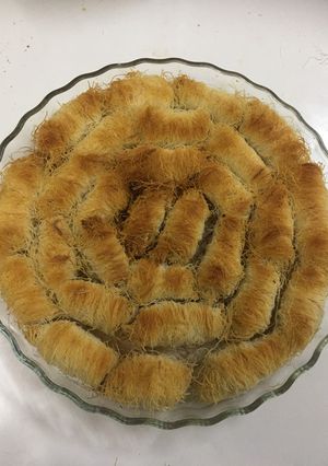 صورة لوصفة اصابع الكنافة