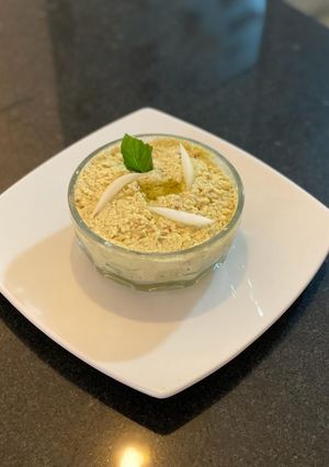 Una foto de Hummus de garbanzo