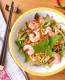 Gỏi Tôm Rau Muống Bào