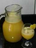 Suco de laranja com bergamota
