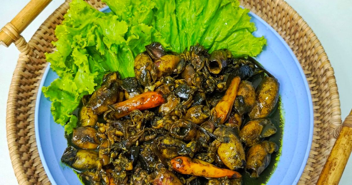 Tumis Cumi Hitam Pedas