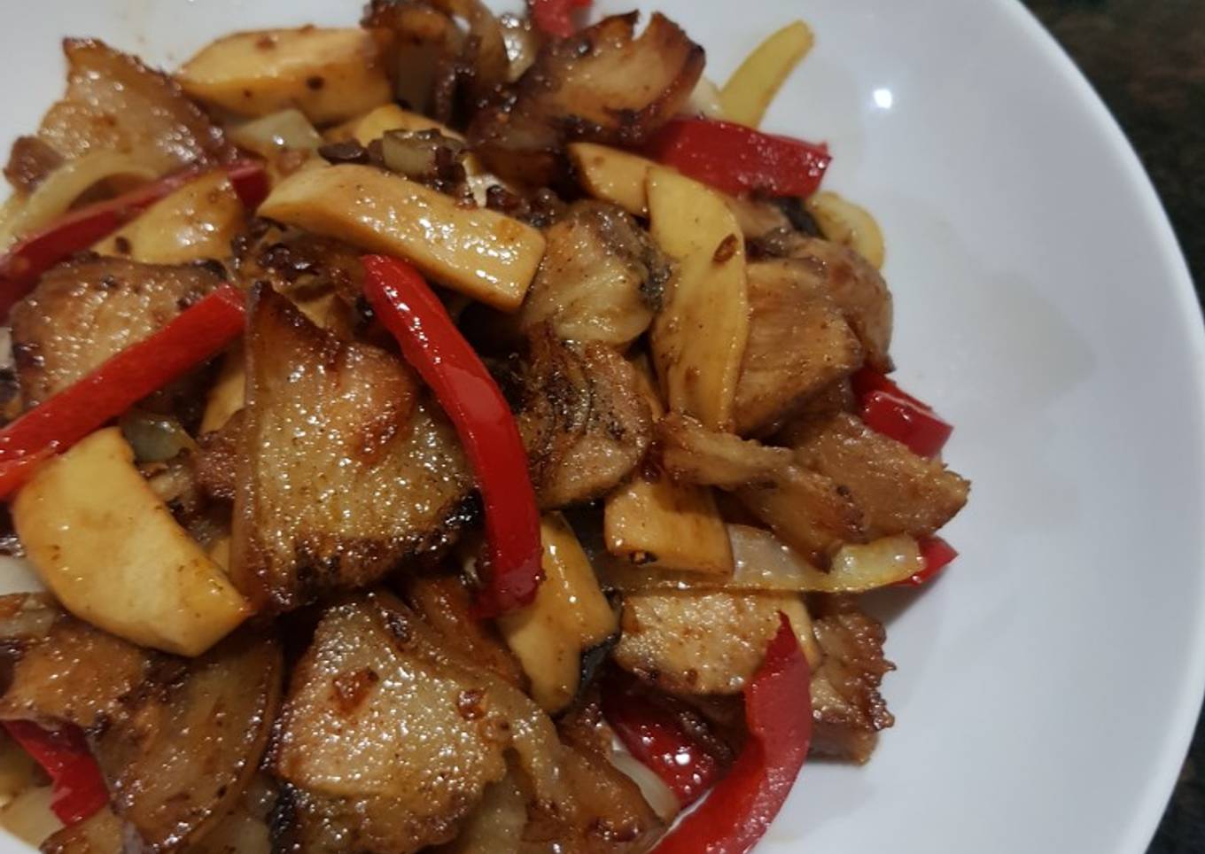 Samcan/Pork Belly cah Tauco