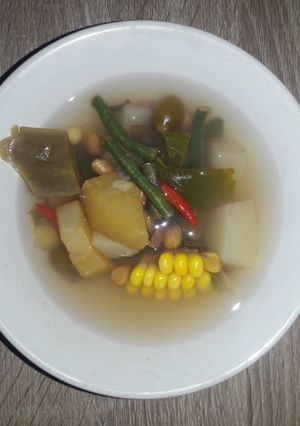 Foto resep Sayur asem seger sangat mudah tanpa nguleg tanpa bumbu instan