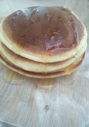 Una foto de Pancakes de canela