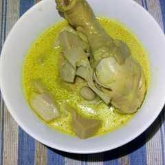 A picture of Opor Ayam Nangka Muda.