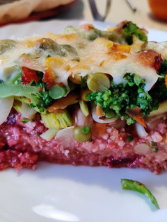 Zöldség torta recept fotója