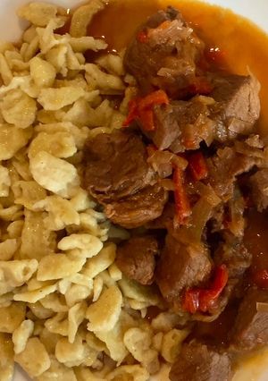 Une photo de Le Goulash hongrois de mon père