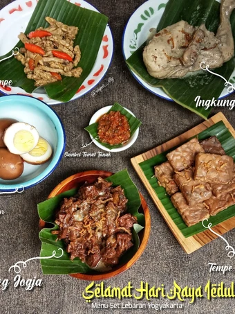 Langkah Gampang Membikin Resep Gudeg Jogja Komplit (Merah,Tanpa Daun Jati) yang Sempurna Anti Ribet, Sempurna