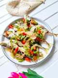 Ikan Goreng Tumis Cabe Hijau