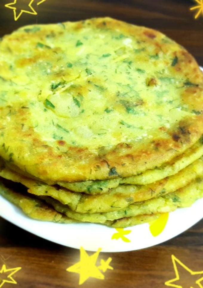 عکسی از دستور نان سیب زمینی