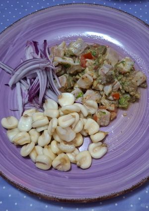 Foto principal de Ceviche con Choclo cocido