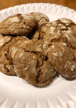 Fahéjas diós pöfeteg keksz recept fotója