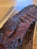 Smoked Pork BBQ Dry Rub Ribs