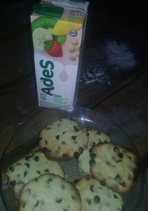 Una foto de Galletas con chips de chocolate