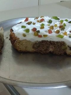 Una foto de Pan dulce marmolado, sin gluten y sin lactosa