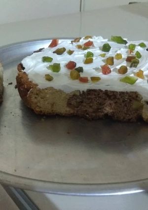 Una foto de Pan dulce marmolado, sin gluten y sin lactosa