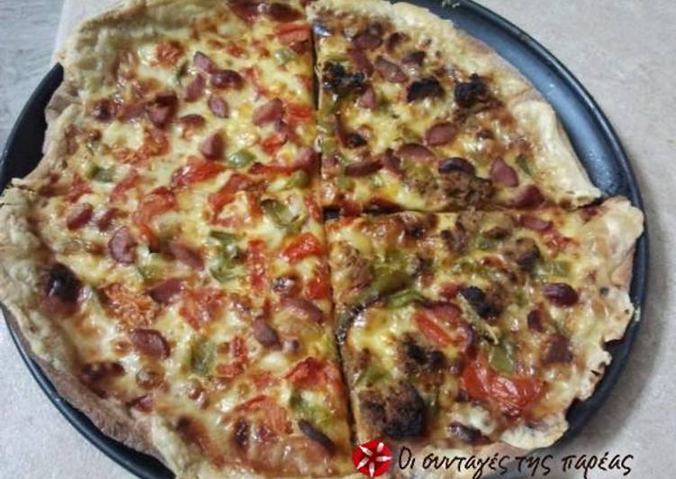 How to Make Homemade Whole wheat pizza