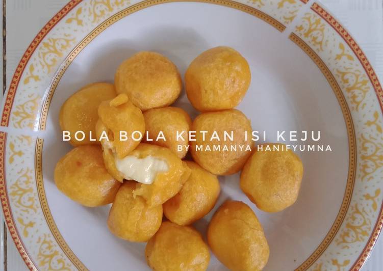 Bola Bola Ketan isi Keju