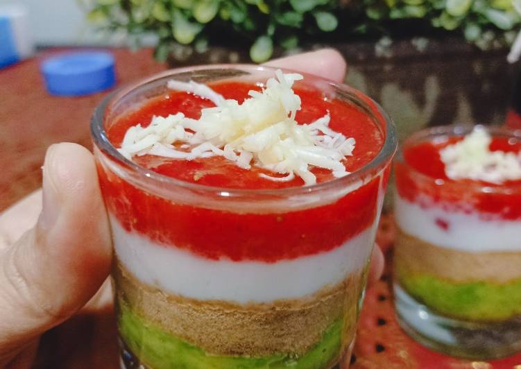 Snack baby 12 bulan "Dessert rainbow cup"