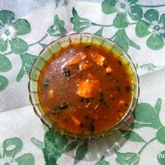 Masala paneer A picture of Masala paneer.