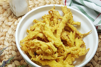 Cara Gampang Membuat Jamur tiram crispy, Sempurna