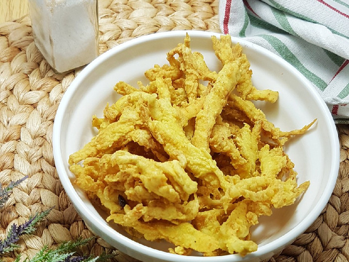 Cara Gampang Membuat Jamur tiram crispy, Sempurna
