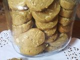 Matcha almond cookies