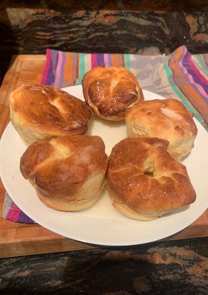 Una foto de Donuts caseros