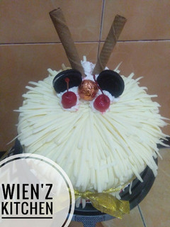 Foto resep Kue tart keju gondrong