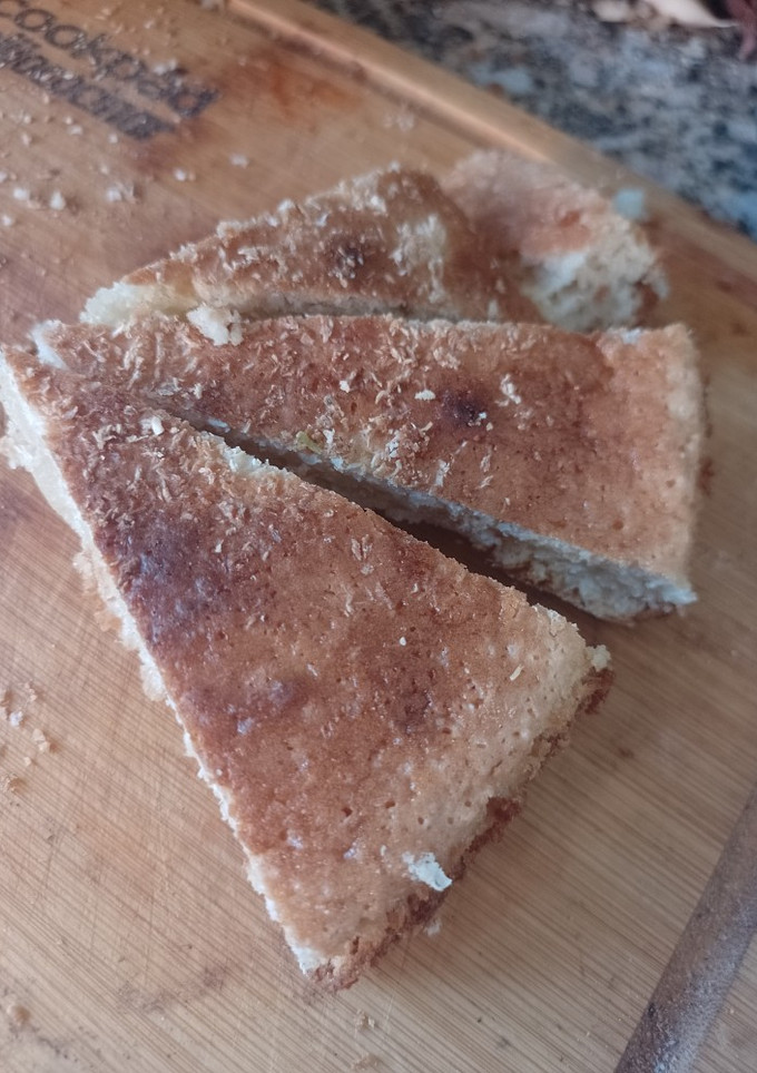 Una foto de Torta vegana de coco