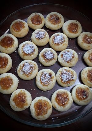 Una foto de Pepas de aceite: Dulce de batata con chocolate Rápidas y fáciles