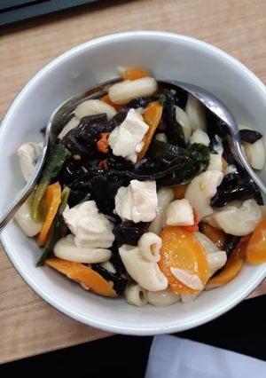 Foto resep Sop Makaroni Tahu Sayuran Sehat