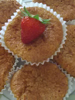 Una foto de Muffins de zanahoria sin gluten, sin azúcar