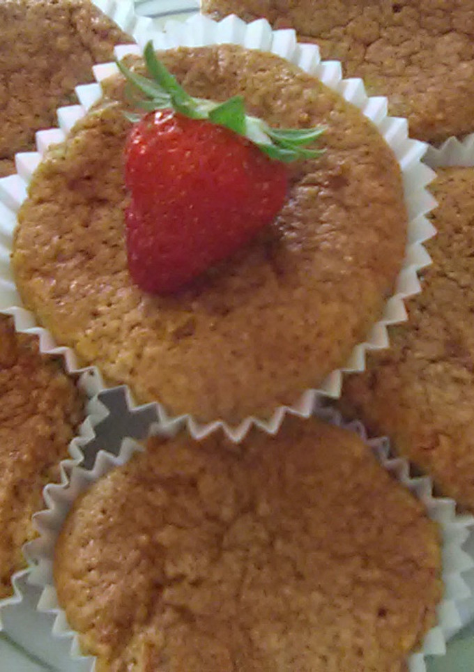 Una foto de Muffins de zanahoria sin gluten, sin azúcar