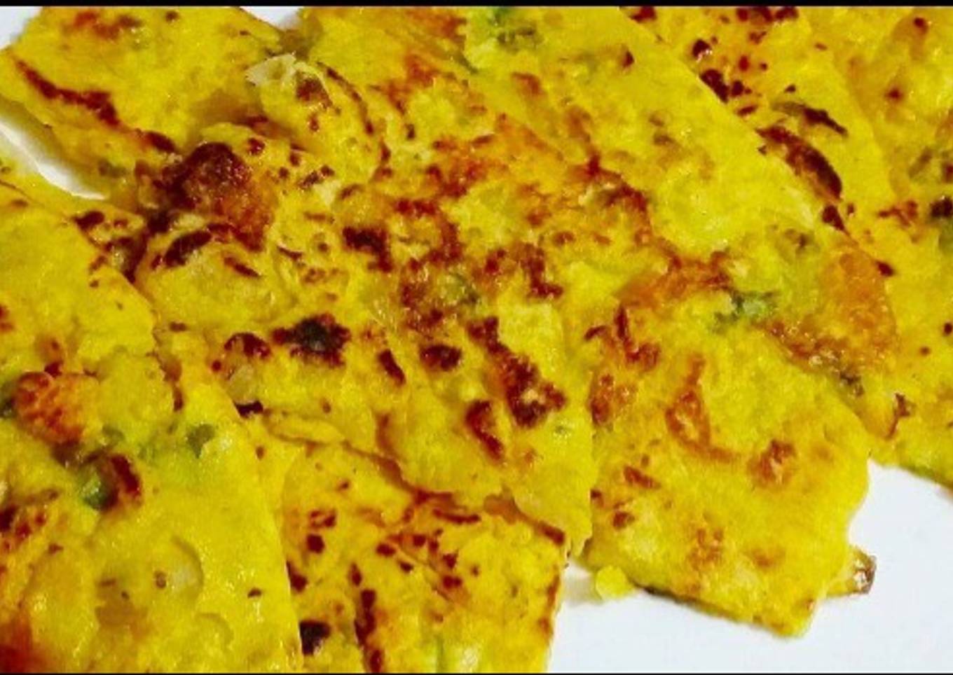 Healthy Spinach Oats Chila