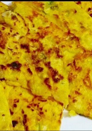 A picture of Healthy Spinach Oats Chila.