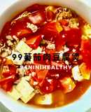 99蕃茄肉豆腐煲/快速料理