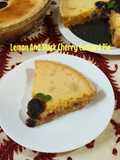 Black Cherry And Lemon Custard Pie