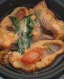 CÁ DIÊU HỒNG KHO CÀ với 4 không (k muối tinh luyện, k đường tinh luyện, k nước màu, k nước mắm)