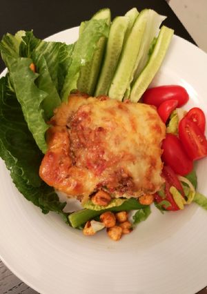 A picture of Moussaka.