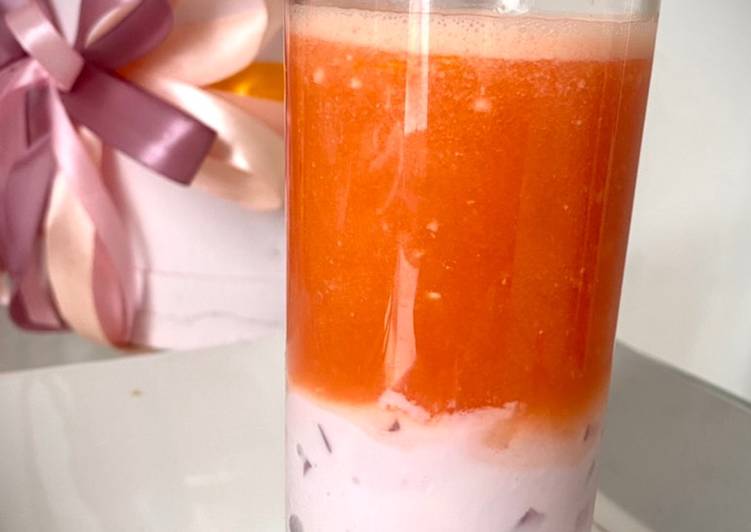 Langkah Mudah untuk Menyiapkan Jus wortel tomat yoghurt Anti Gagal