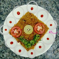 A picture of Suran keema.
