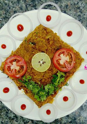 A picture of Suran keema.