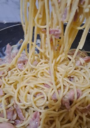 Foto resep Spaghetti Carbonara